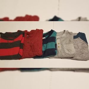 Cat and Jack Boys Long Sleeve Shirts